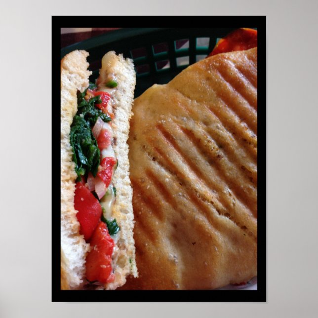 Veggie Panini Foto Poster (Frente)