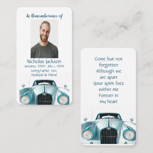 Veículo Carro vintage de Cartão de Memória Memoria