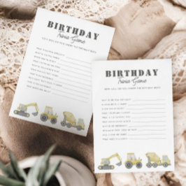 Veículos de Construção de Caminhões Boinas Trivia 