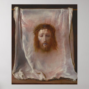 Veil of Veronica - Domenico Fetti Fine Art Poster