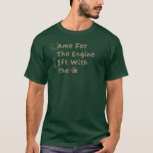 Veio Para O Motor Deixado Com O T-Shirt Do Motor