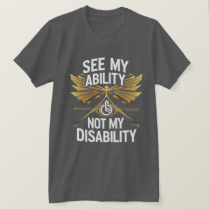 Veja a minha habilidade - Empowerment T-Shirt Desi