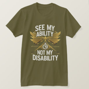 Veja a minha habilidade - Empowerment T-Shirt Desi
