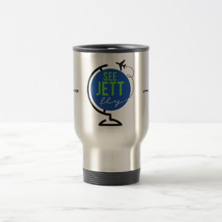 Veja a mosca de Jett - caneca de viagem