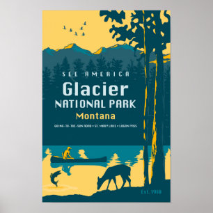 Veja América - poster de viagens do parque