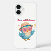 Veja com amor - Gentle Lembreder iPhone 16 Case