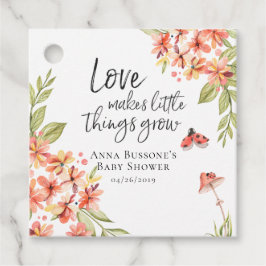 Veja-Me Crescer | Etiqueta Favorecida do Chá de fr