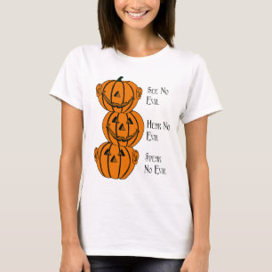 Veja Não, Ouça Não, Não Fale Sem Camiseta Mau