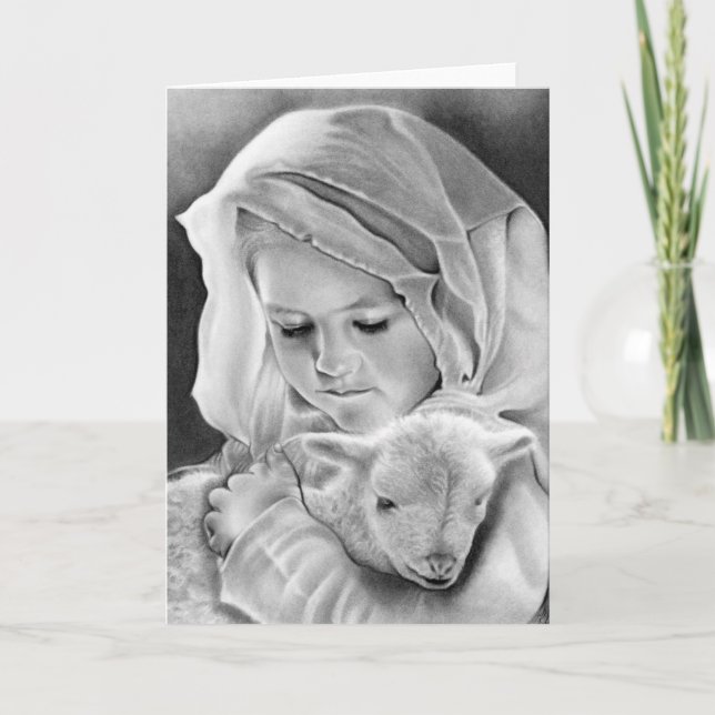 Veja o Cordeiro de Deus Cartão (Frente)