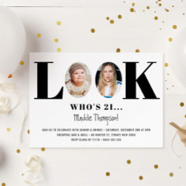 Veja quem é o convite de fotos engraçado de aniver