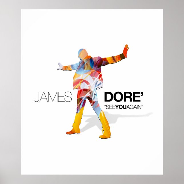 Veja Você Novamente Música Vídeo Promo Poster Swip (Frente)