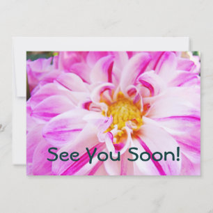 Vejo você em breve! Convites de Eventos com Dahlia