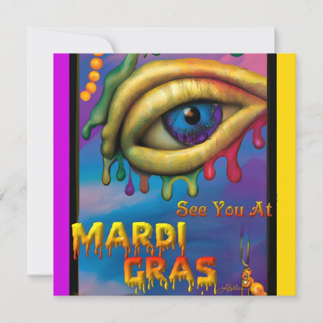 Vejo Você No Olhar Do Mardi Gras (Frente)