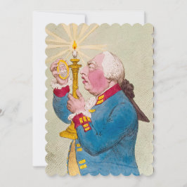 Vela - Dimensão plana do convite 12,7 cm x 17,8 cm