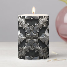 Vela do Pilar Cromo Design