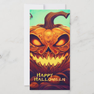 Velas de Abóbora Dentada Brilham Arte de Halloween