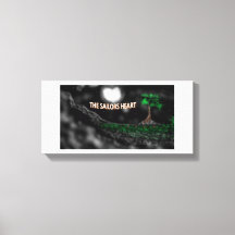 velas do coração dos marinheiros impressão