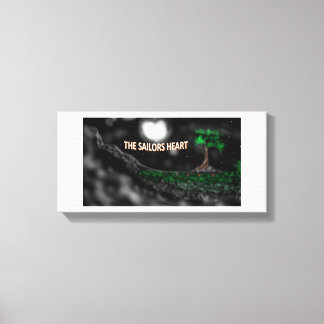 velas do coração dos marinheiros impressão