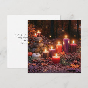 Velas Lindas de Samhain ao Ar Livre