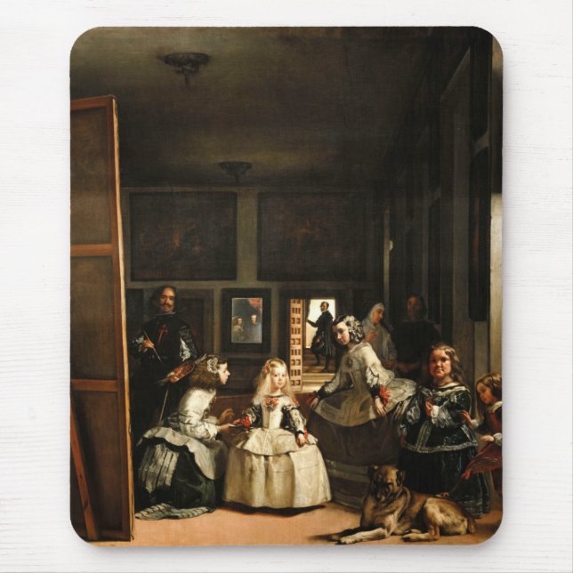 Velazquez Las Meninas Mouse Pad (Frente)
