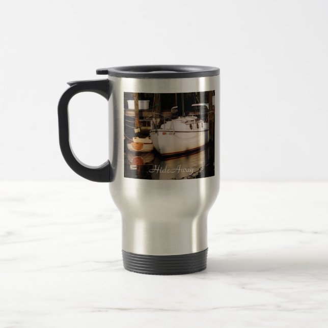 veleiro em rotação com Caneca de viagem roscada (Esquerda)