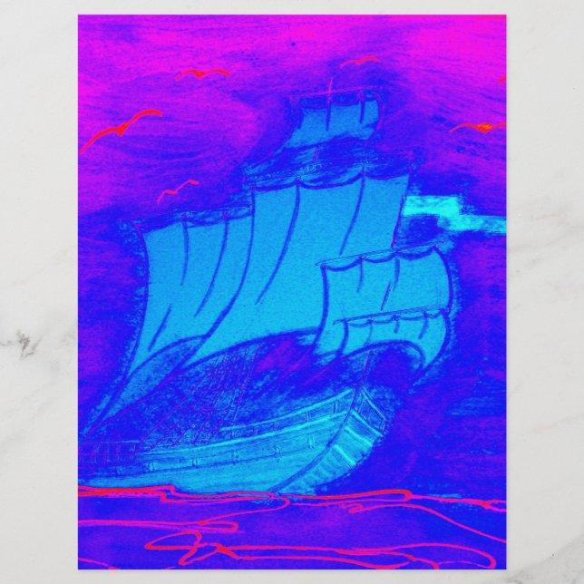 veleiro fluorescente 1 (Frente)