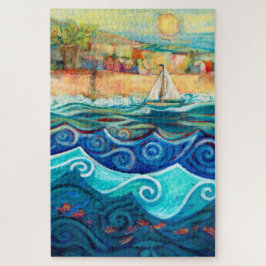 veleiro na Sunny Seas Quebra-cabeça