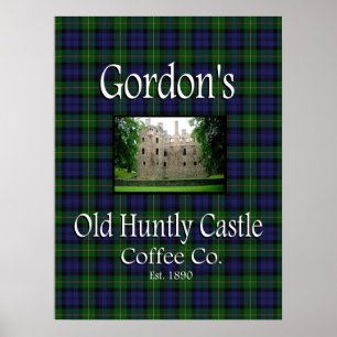 Velha Huntly Castle Coffee Co. Poster