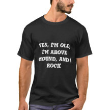 Velho e mim balance, t-shirt