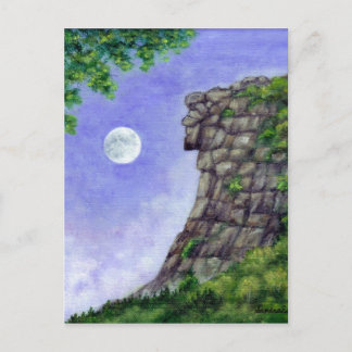 Velho Homem Da Montanha - Nova Hampshire - Cartão