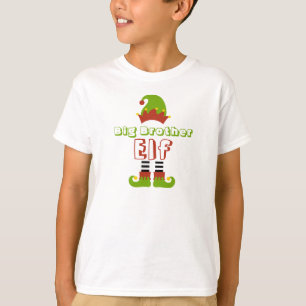 Velho Irmão Elf Natal Xmas Bonito T-Shirt