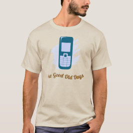 Velho Telefone Celular Engraçado T-Shirt