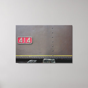 Velho trem Mastrou. Estou aqui para a Canvas de ma