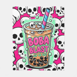 Velo Boba Blast – Beba ou Morra! – Cobertor de Fleece