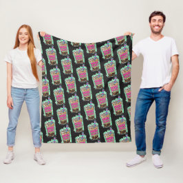 Velo Boba Blast – Beba ou Morra! Cobertor de Fleece