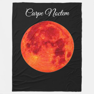 Velo Carpe Noctem Cobertor de Fleece Grande