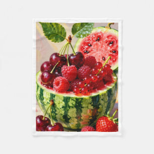 Velo Cesto de Frutas de Melancia Fresca ADOM Cobertor