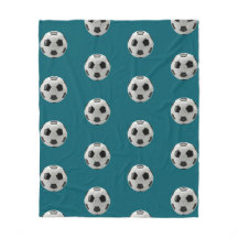 Clássica bola de futebol - cobertor de esportes