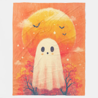 Velo Cobertor Aconchegante de Halloween Fofo