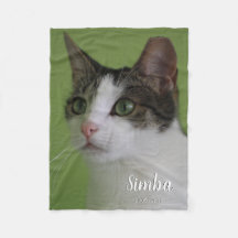 Cobertor com Imagem Personalizada de Animal de Est
