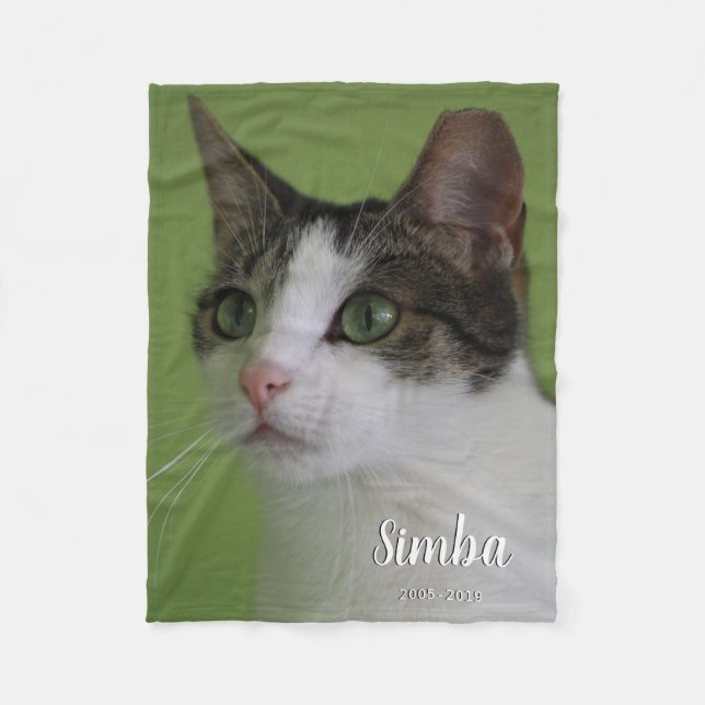 Velo Cobertor com Imagem Personalizada de Animal de Est (Frente)