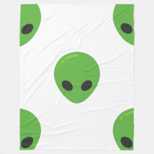 Velo cobertor de aliens emoji