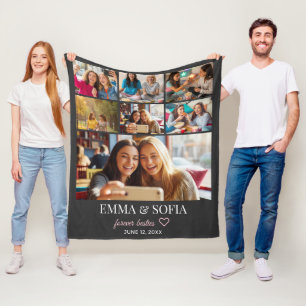 Velo Cobertor de Aniversário Personalizado com Colagem