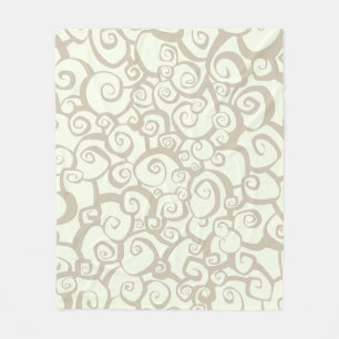 Velo Cobertor de Arremesso com Padrão Floral Estético