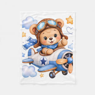 Velo Cobertor de Avião do Urso Piloto