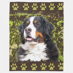 Velo cobertor de carne de cão Bernese Mountain Dog