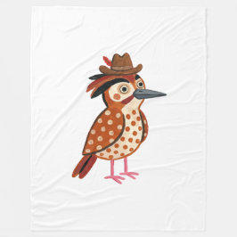 Velo Cobertor de Chapéu de Cowboy Pica-Pau - Bolinhas F