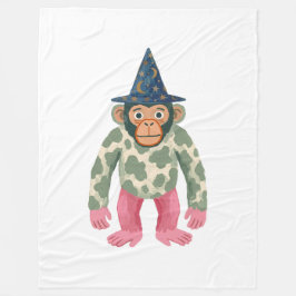 Velo Cobertor de Chimpanzé com Chapéu de Feiticeiro Fof