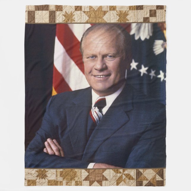 Velo Cobertor de Colcha Presidencial Gerald Ford (Frente)