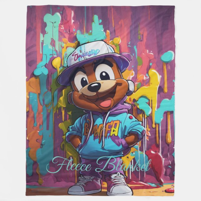 Velo Cobertor de Fleece (Frente)